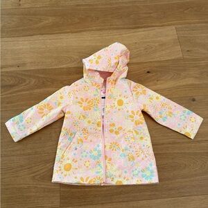 Carter's Floral Raincoat - Pink, Yellow, and Blue